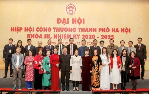 Đại hội Hiệp hội Công thương Thành phố Hà Nội khóa III nhiệm kỳ 2020 - 2025
